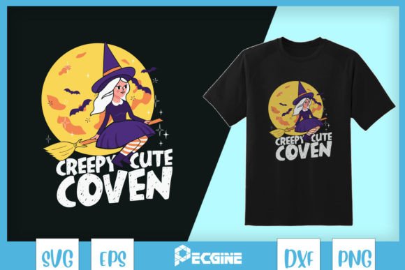 Creepy Cute Coven Graphics for Crafts