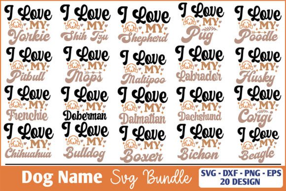 Dog Name SVG Bundle: Graphics for Crafts Review