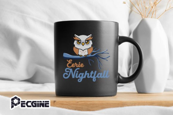 Eerie Nightfall Graphics for Crafts