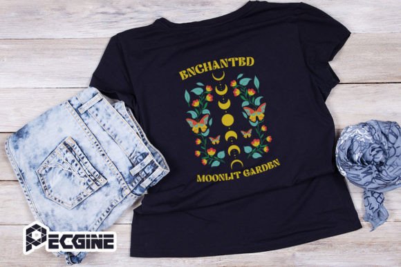 Enchanted Moonlit Garden: Crafts & Graphics for Local Branding