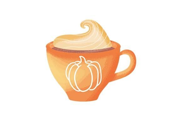 Fall Cup of Coffee - Watercolor Crafts