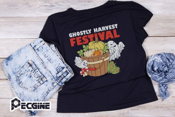 Ghostly Harvest Festival Graphics for Crafts