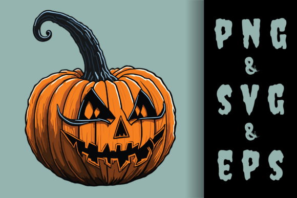 Halloween Pumpkin Graphics & Illustrations