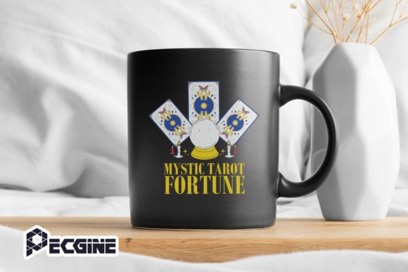 Mystic Tarot Fortune: Graphics for Crafts & Creative Brands