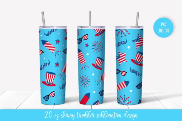 Patriotic Tumbler Wrap Graphics & Illustrations Review