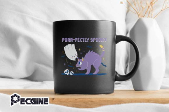 Purr-fectly Spooky: Graphics for Crafts & Creative Brands