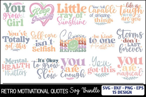 Retro Motivational Quotes SVG Bundle: A Designer's Honest Take